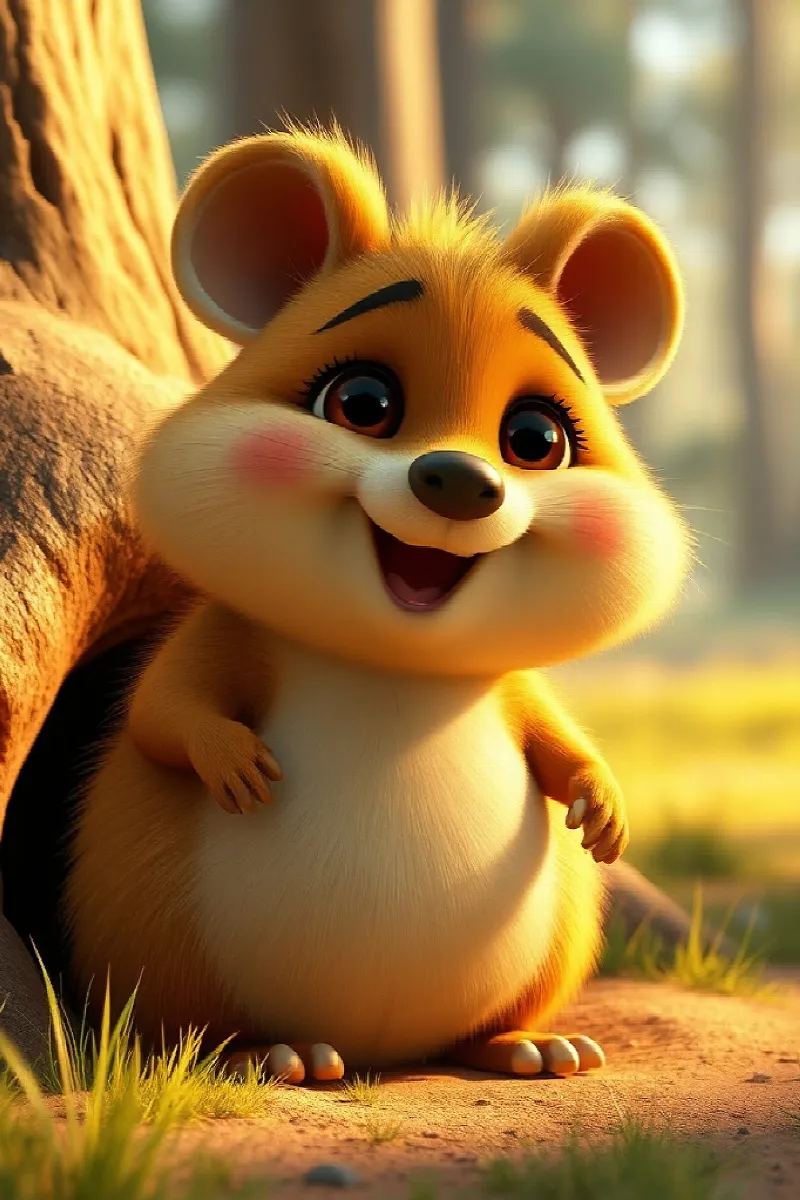 Picture 1 from the tale The Little Quokka's Friend