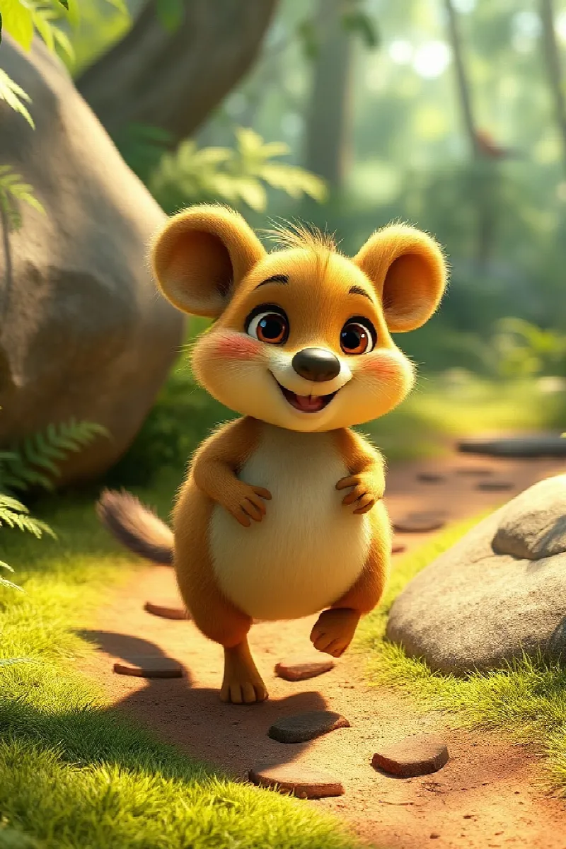 Picture 4 from the tale The Little Quokka's Friend