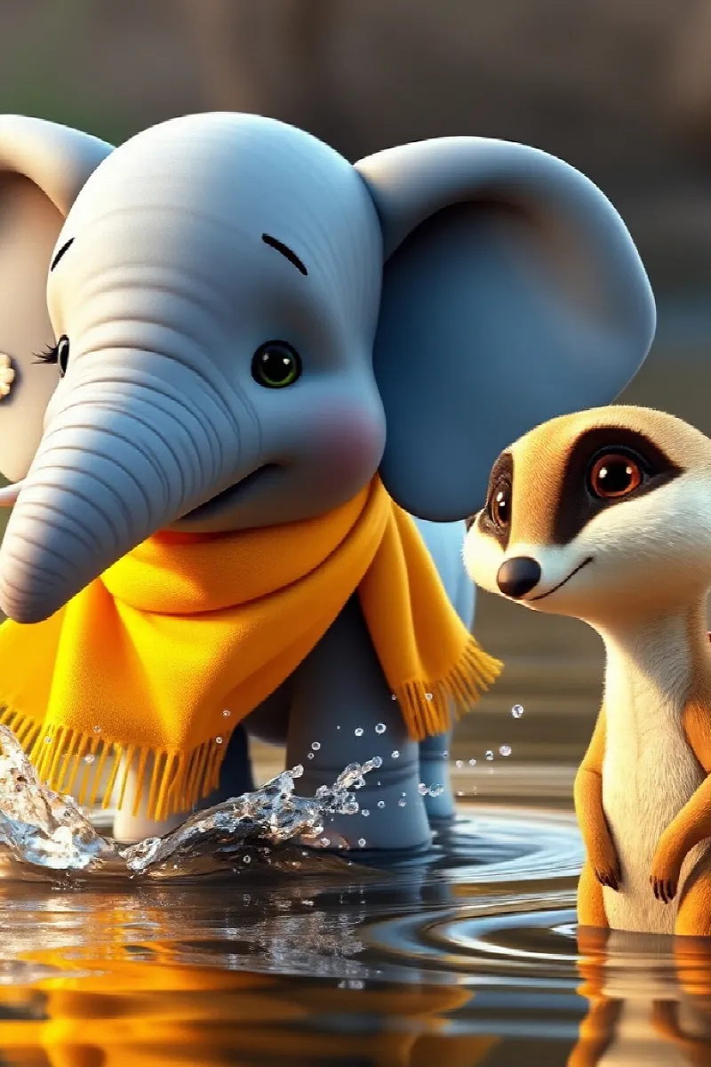 Picture 2 from the tale The Elephant's Lost Earring