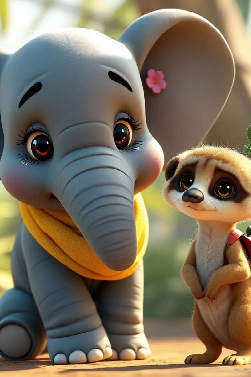 Picture 3 from the tale The Elephant's Lost Earring