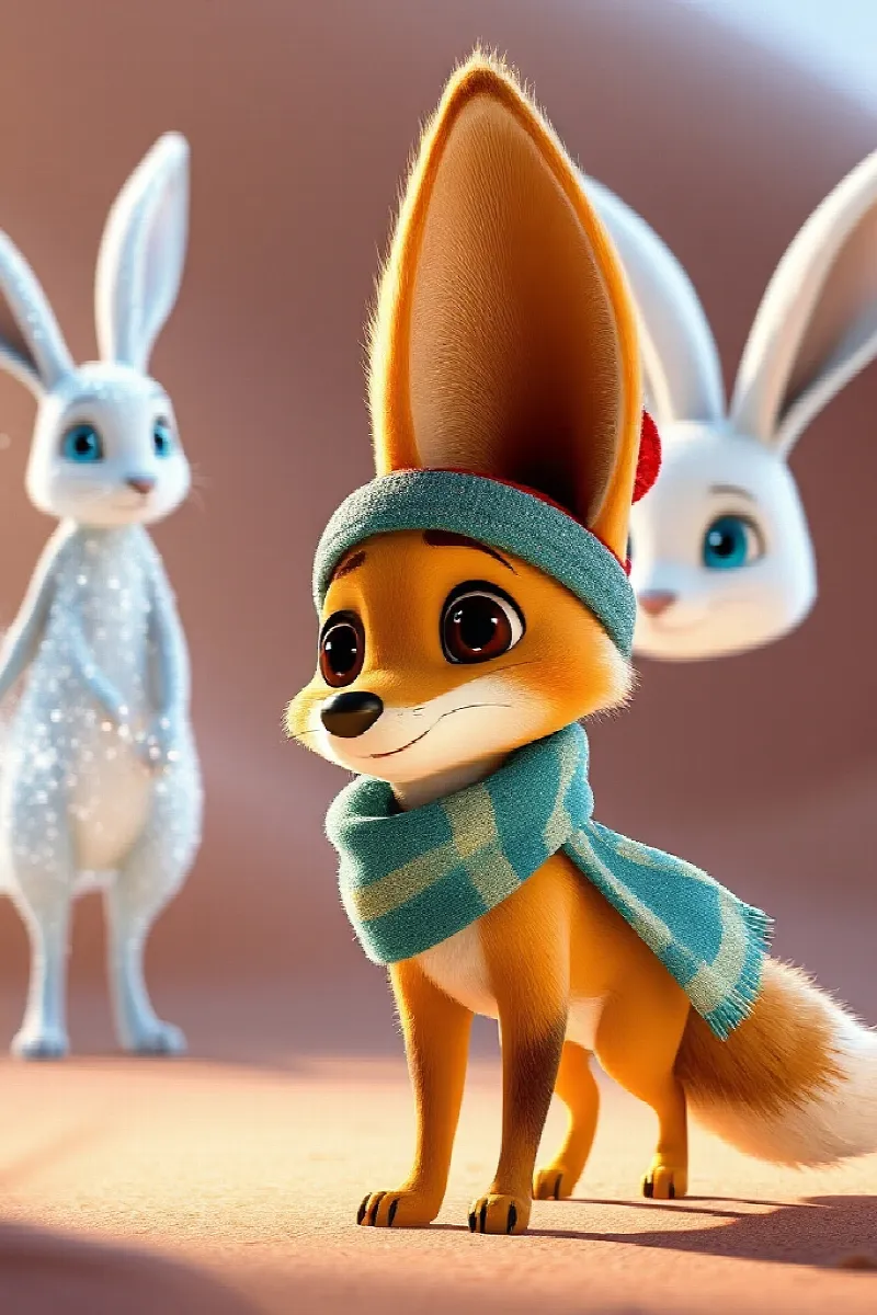 Picture 2 from the tale The Fox Who Loved Snow