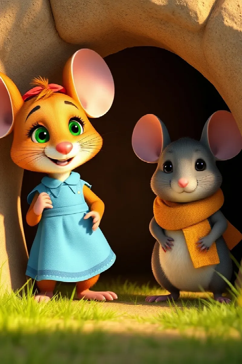 Picture 3 from the tale The Mouse Who Hated Cheese