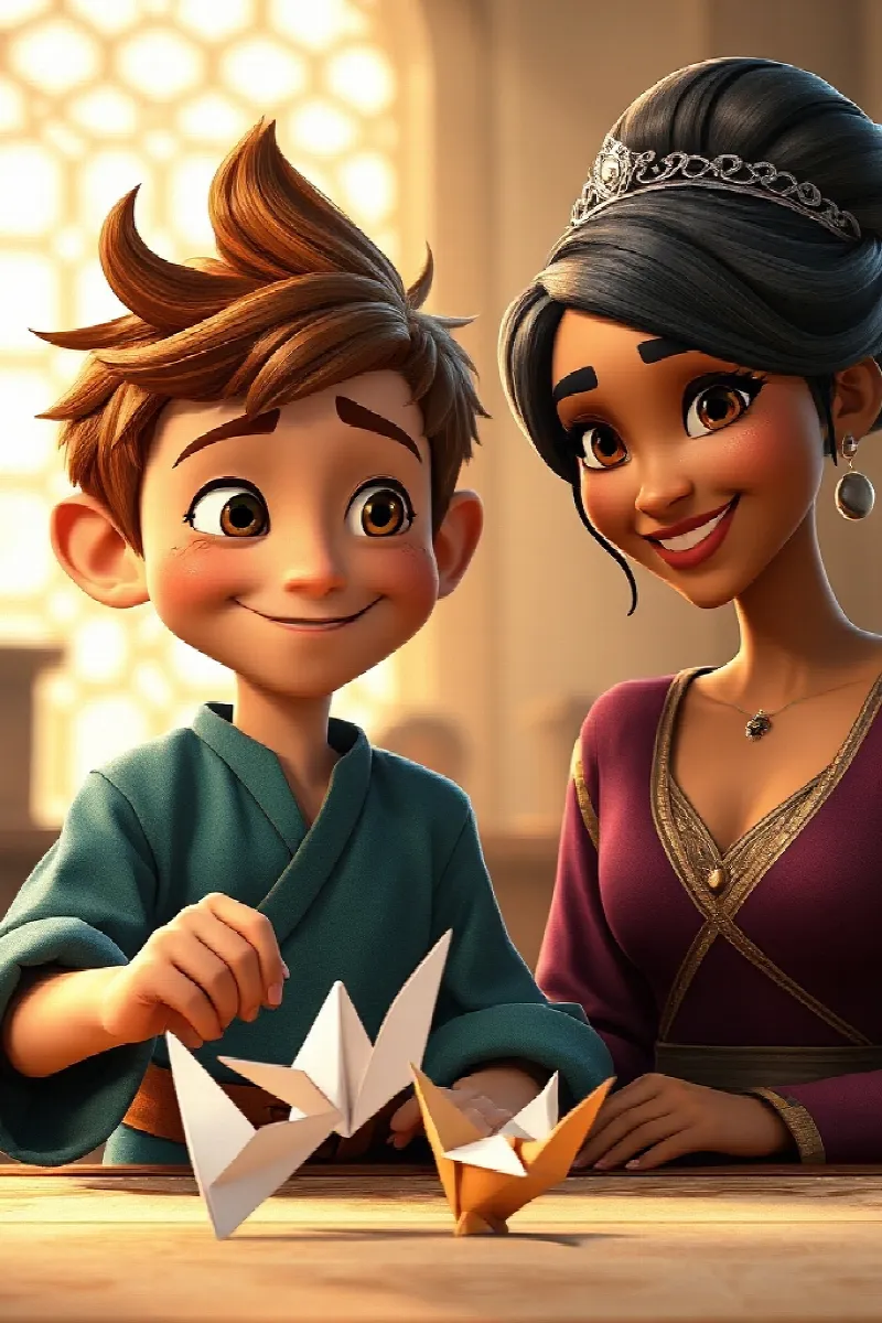 Picture 3 from the tale The Paper Throne