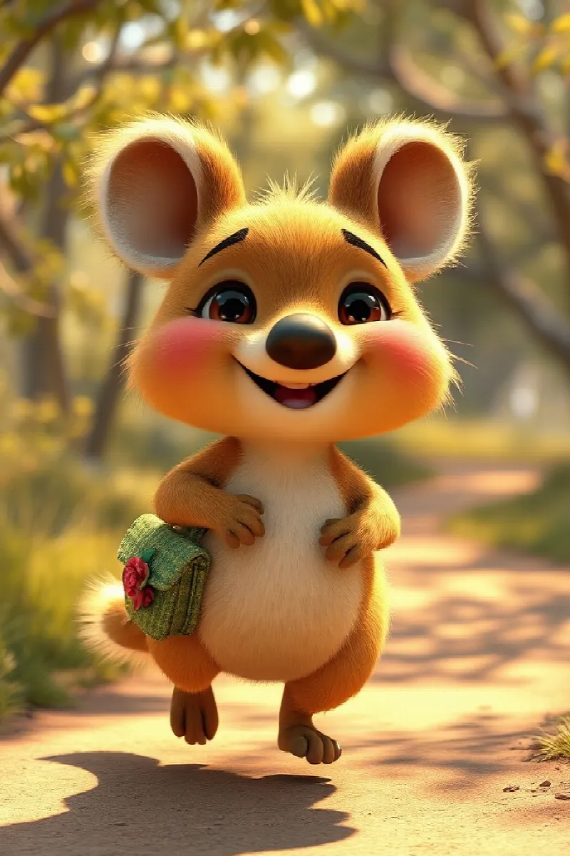 Picture 1 from the tale The Little Quokka's Promise